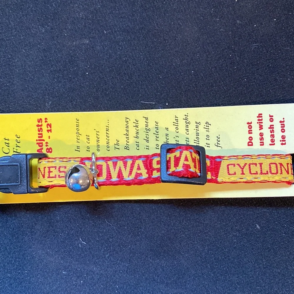 NEW - Iowa State Cyclones Breakaway Cat Collar